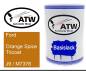 Preview: Ford, Orange Spice Tricoat, J9 / M7376: 500ml Lackdose, von ATW Autoteile West.